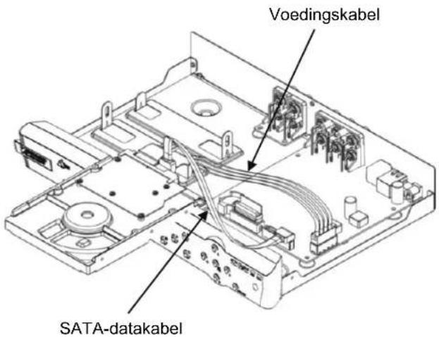KONIG SECDVR404 - Installatie van het harde schijfstation: - 3