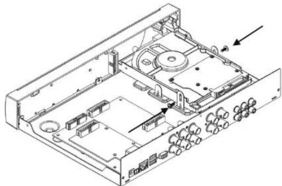 KONIG SECDVR404 - Installazione dell'hard disk drive: - 4
