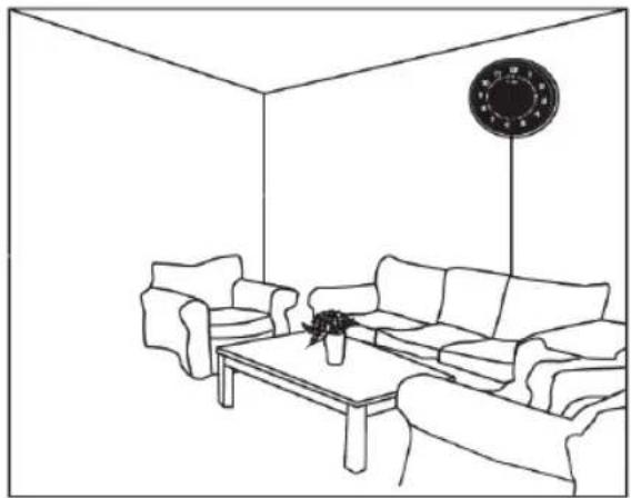 KONIG SECDVRWCA10 - Klokkeinstallasjon - 1