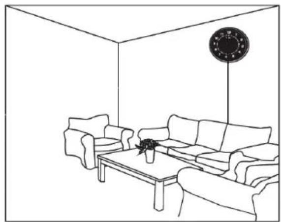 KONIG SECDVRWCA10 - Uhr-Installation: - 1