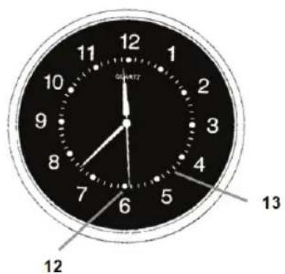 KONIG SECDVRWCA10 - Clock Description - 2