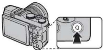 FUJIFILM XM1 - La touche Q (Menu rapide) - 2