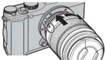 FUJIFILM XM1 - Installez l'objectif. - 1