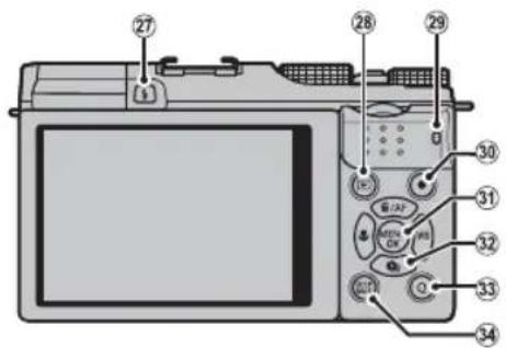 FUJIFILM XM1 - L'écran LCD - 1