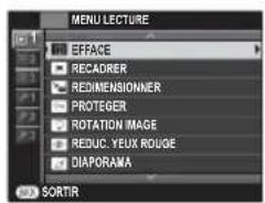 FUJIFILM XM1 - Utilisation des menus : Mode de lecture - 1