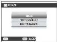 FUJIFILM XM1 - Suppression de photos - 2