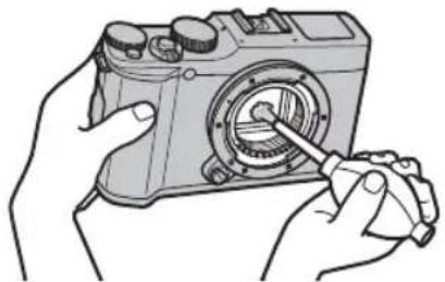 FUJIFILM XM1 - Nettoyage du capteur d'image - 1