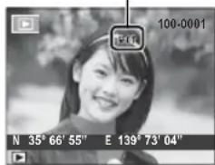 FUJIFILM XM1 - ■ Affichage des données de localisation - 1