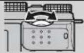 FUJIFILM XM1 - Les molettes de commande - 6