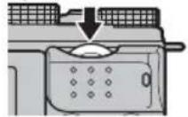 FUJIFILM XM1 - Zoom avant sur le collimateur de mise au point - 1