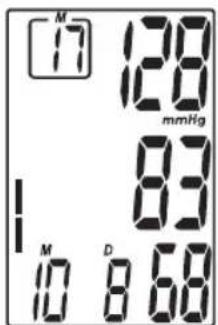 M 17 128 mmHg 83 M 10 8 68