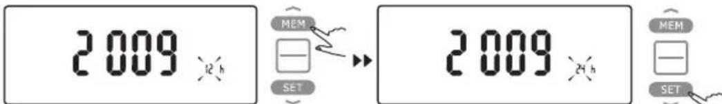 HOMEDICS BPA3000EU - EINSTELLUNG VON DATUM, UHRZEIT UND MASSEINHEIT - 8