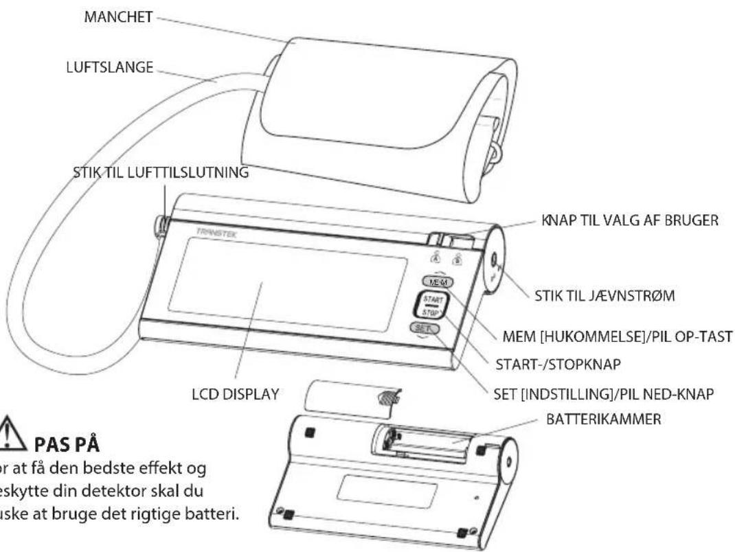 HOMEDICS BPA3000EU - MÄLERKOMPONENTER - 1