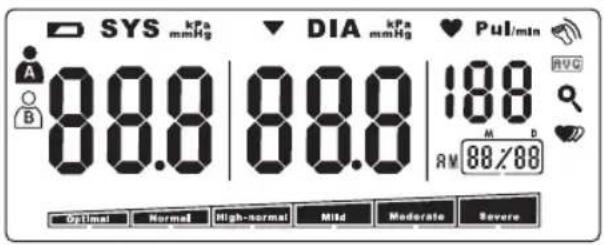 HOMEDICS BPA3000EU - LCD-Display-Signal - 1