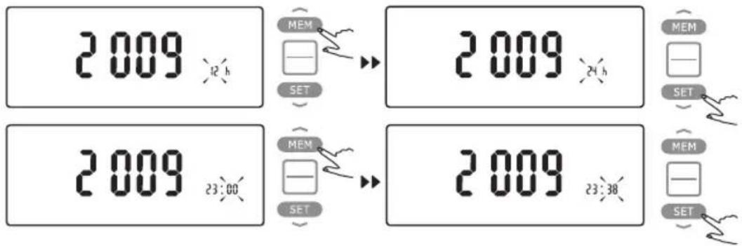 HOMEDICS BPA3000EU - YCTAHOBKAДATbI,BPEMEHIN EINHHNc N3MEPEHNA - 9