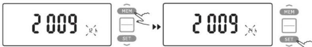 HOMEDICS BPA3000EU - TARIH, SAAT VE ÖLÇÜ BIRIMINI AYARLAMA - 8