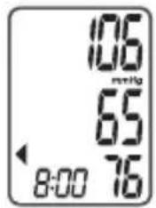 106 mmHg 65 8:00 76