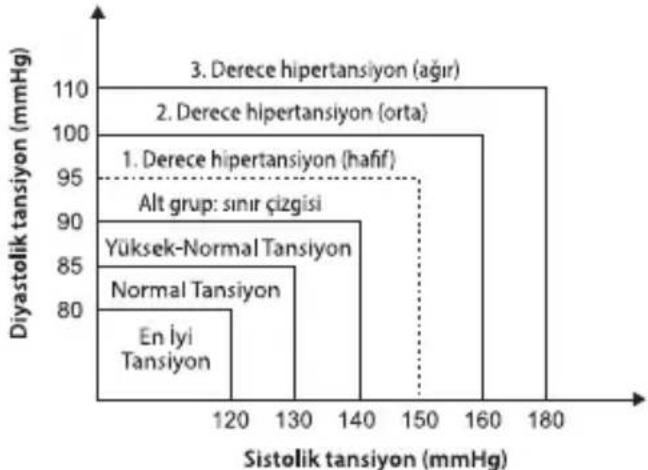 HOMEDICS BPW1000EU - Standart tansiyon sınıflandırması nedir? - 2