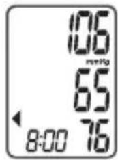 106 mmHg 65 8:00 76