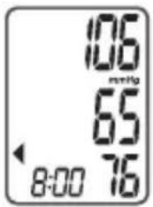 106 mmHg 65 8:00 76