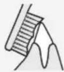 PANASONIC EWDS90S - At the back of the front teeth or misaligned teeth - 1