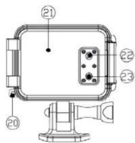 NILOX Mini HD Action Cam - ESTRUCTURA DE MINI - 3