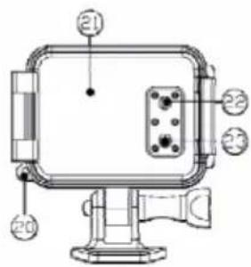 NILOX Mini HD Action Cam - POPIS JEDNOTLIVYCH CASTI - 3