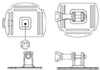 NILOX Mini HD Action Cam - ESTRUCTURA DE MINI - 4