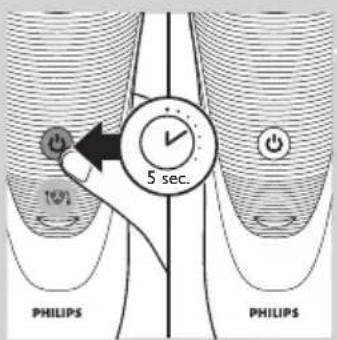 PHILIPS AquaTouch AT894 - Påminnelse om å bytte - 3