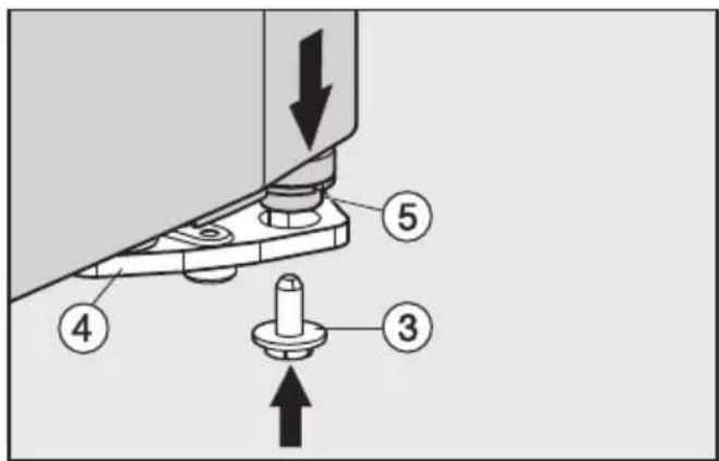 MIELE FN 12621 S1 - Changement de la butée de porte - 1