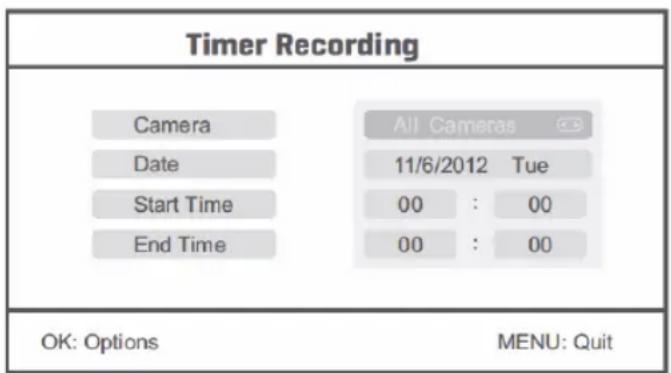 KONIG SECTRANS60 - Registrazione temporizzata: - 1