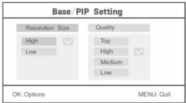 KONIG SECTRANS60 - Setare PIP: - 1