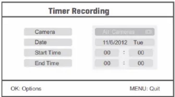 KONIG SECTRANS60 - Timer-Aufnahme: - 1