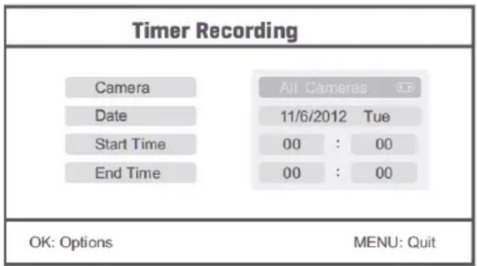 KONIG SECTRANS60 - Kayit Zamanlayici: - 1
