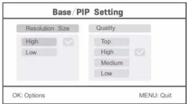 KONIG SECTRANS60 - PIP setting: - 1