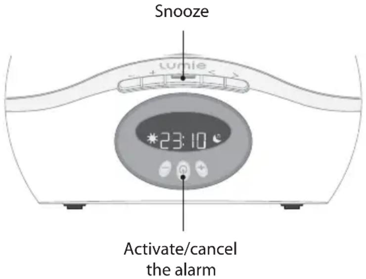 LUMIE BodyClock Active 250 - Using the alarm - 1