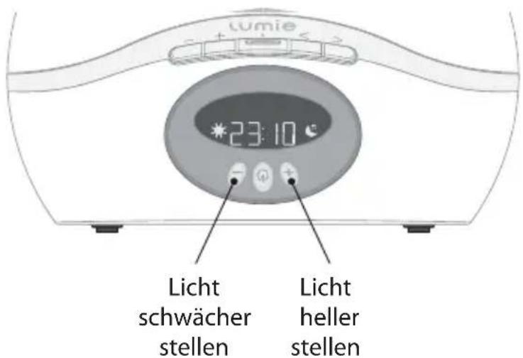 LUMIE BodyClock Active 250 - Verwendung der Nachtischlampe - 1