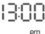 LUMIE Bodyclock GO 75 - Display shows (for example) What you do - 2