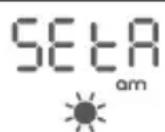 LUMIE Bodyclock GO 75 - Default display Description What it does Options - 1