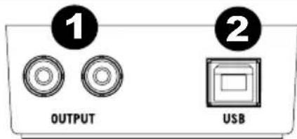 NUMARK Mixtrack Pro II - PANEL TRASERO - 1