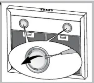 HOTPOINT-ARISTON HNB 6.5S AM XHA - Substituição das lampadas - 1