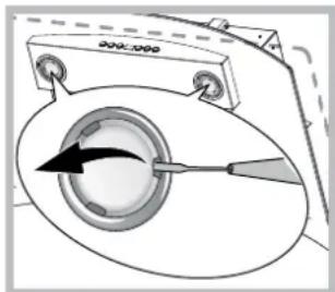 HOTPOINT-ARISTON HGF 9.5 AM XHA - Výmena žiaroviek - 1