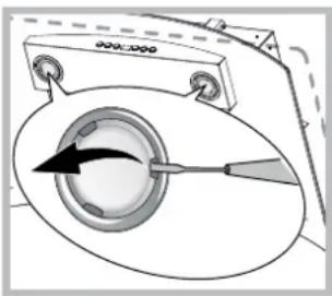 HOTPOINT-ARISTON HGF 9.5 AM XHA - Výměna žárovek - 1