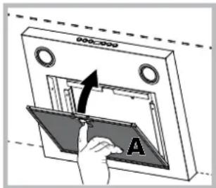 HOTPOINT-ARISTON HGF 9.5 AM XHA - Údržba protitukových filtrů (A) - 1