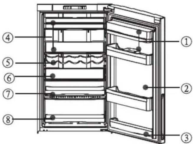 HAIER CFE633CSE - Use of the wire wine holder - 4