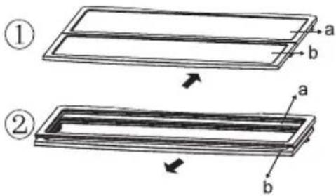 HAIER CFE633CSE - Use of the foldaway shelf - 1
