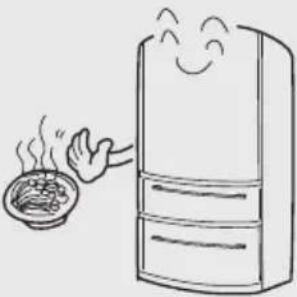 HAIER CFE633CSE - Freezer storage precautions - 1
