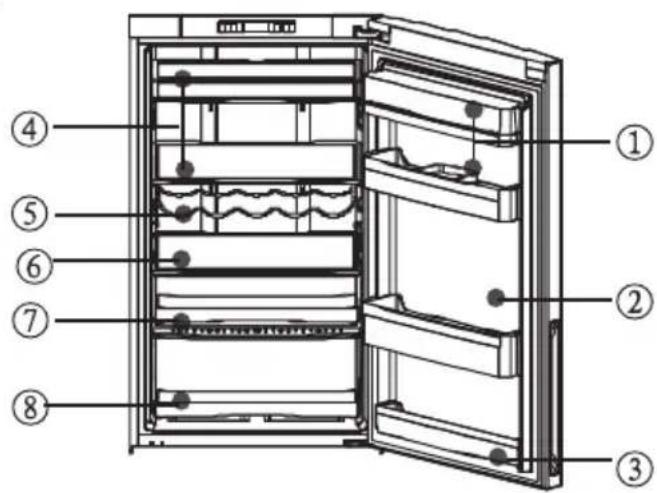 HAIER CFE633CSE - ■ Utilización del estante plegable - 3
