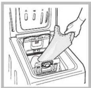 HOTPOINT-ARISTON ECOT7F 1292 EU - Come aprire e chiudere il cestello - 3