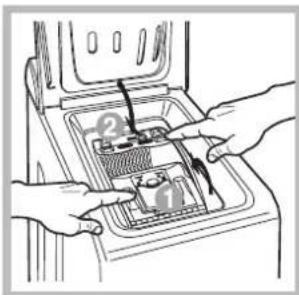 HOTPOINT-ARISTON ECOT7F 1292 EU - Kak otkpblb 3aKpbItb 6apa6aH - 4
